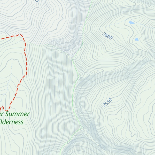 Map of Mount Nimbus