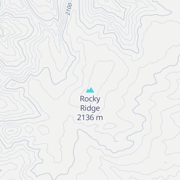 Map of Rocky Ridge