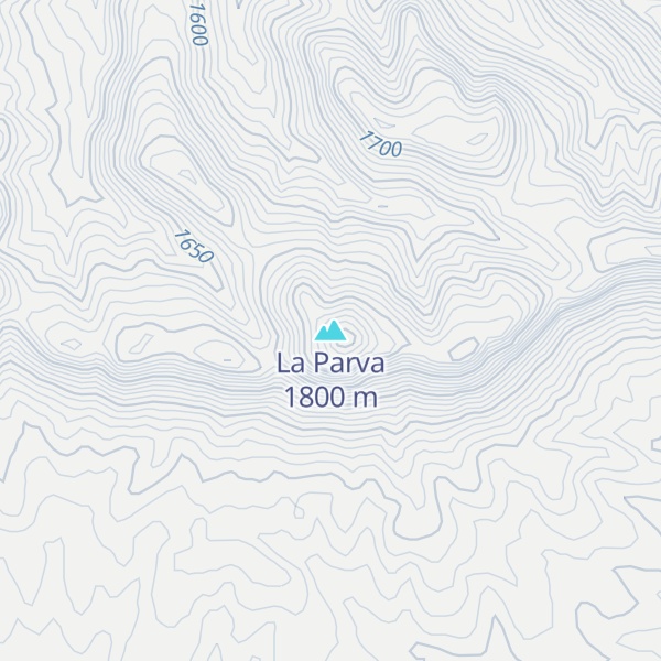 Map of La Parva