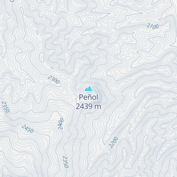 Map of Peñol