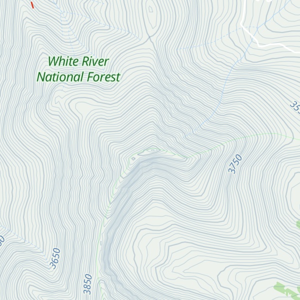 Map of Mount Guyot