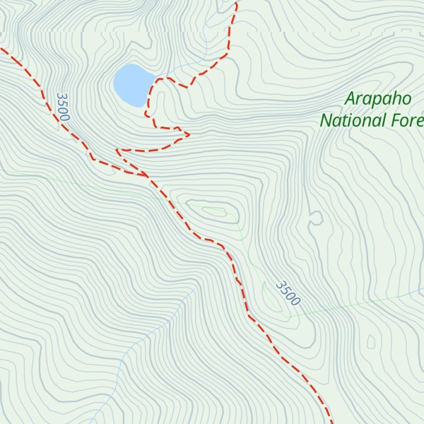 Map of Blue Ridge
