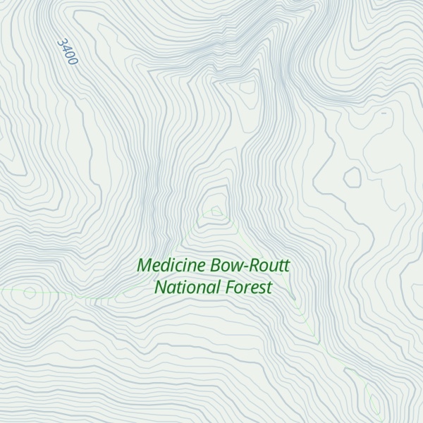 Map of Mount Cindy