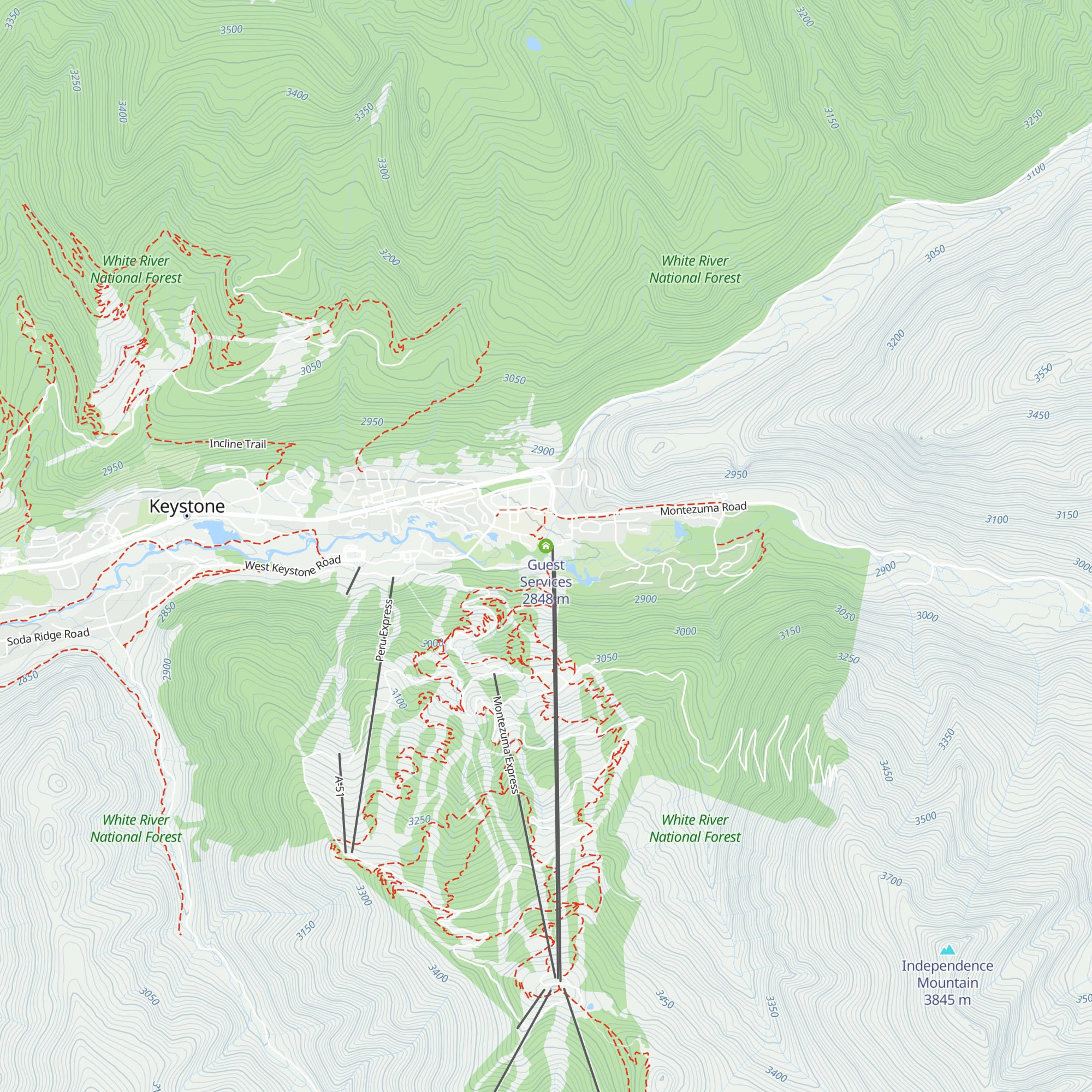 Guest Services map