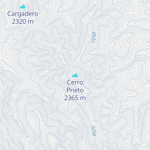 Map of Cerro Prieto