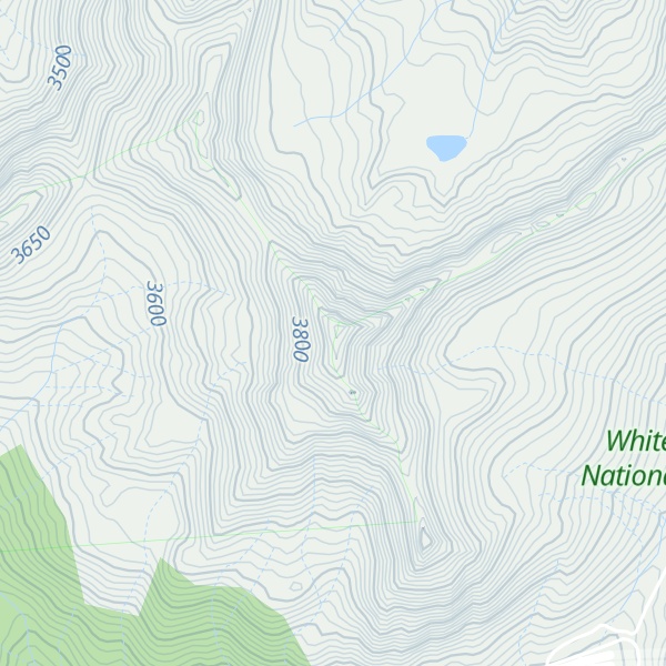 Map of Coon Hill