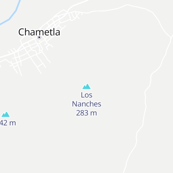 Map of Los Nanches