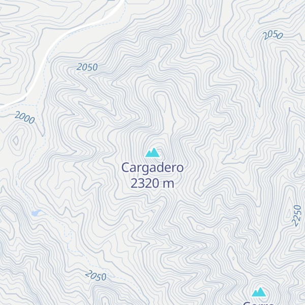 Map of Cargadero