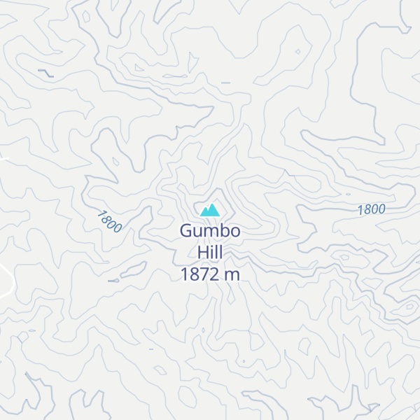 Map of Gumbo Hill