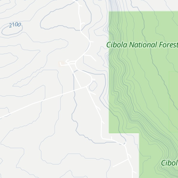 Map of Mesa de los Jumanos