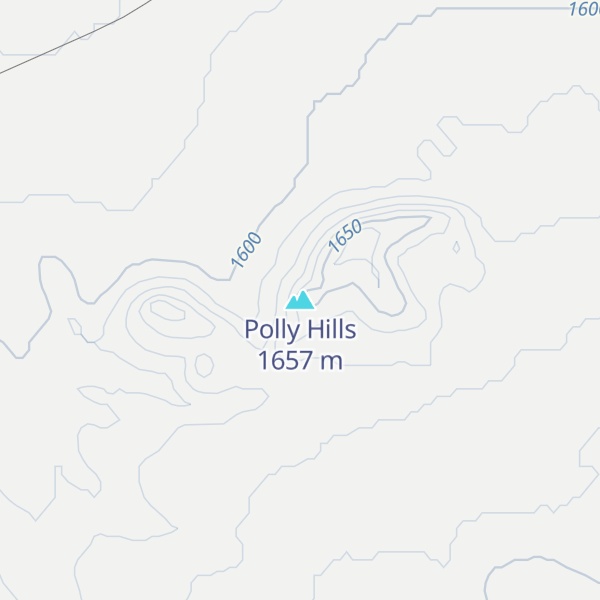 Map of Polly Hills