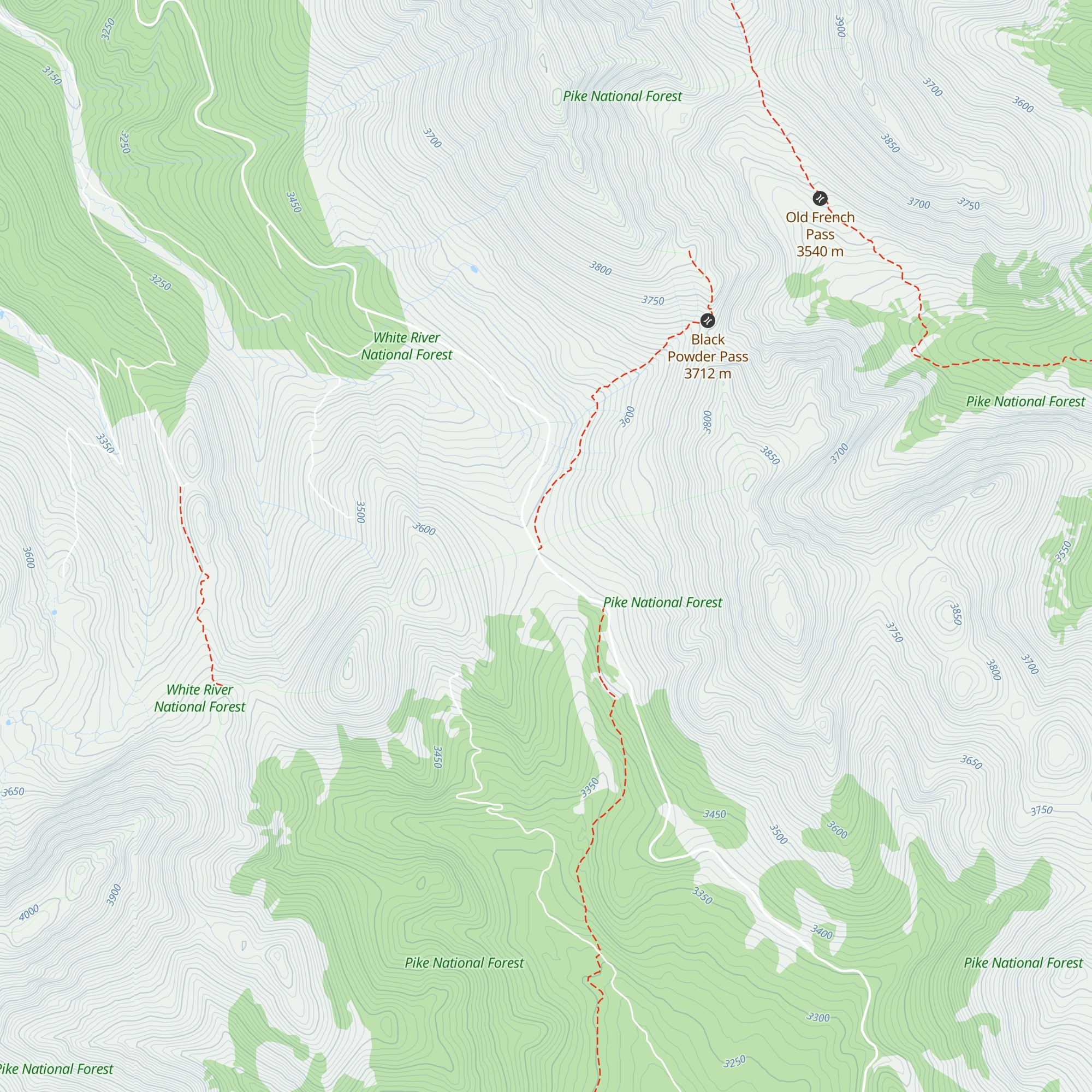 Ken's Cabin map