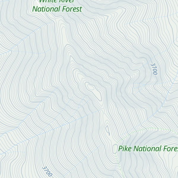 Map of Bald Mountain