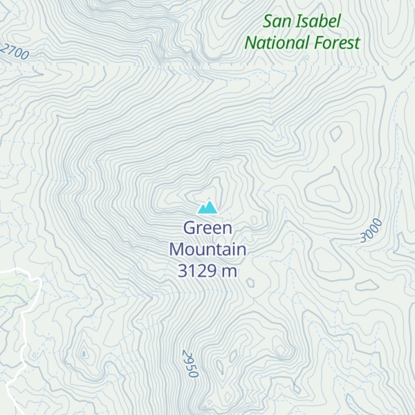 Map of Green Mountain