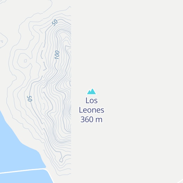 Map of Los Leones