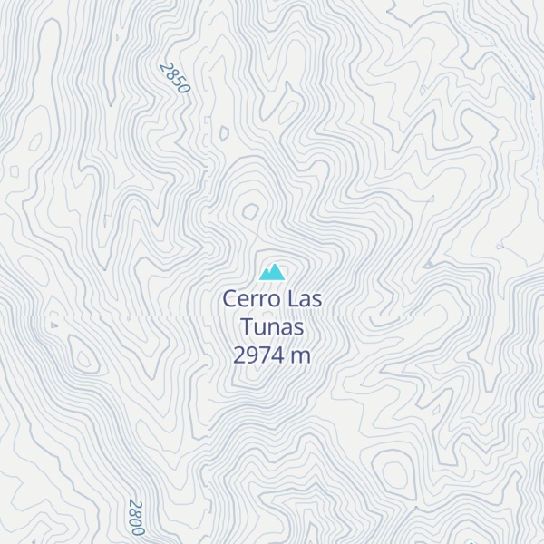 Map of Cerro Las Tunas