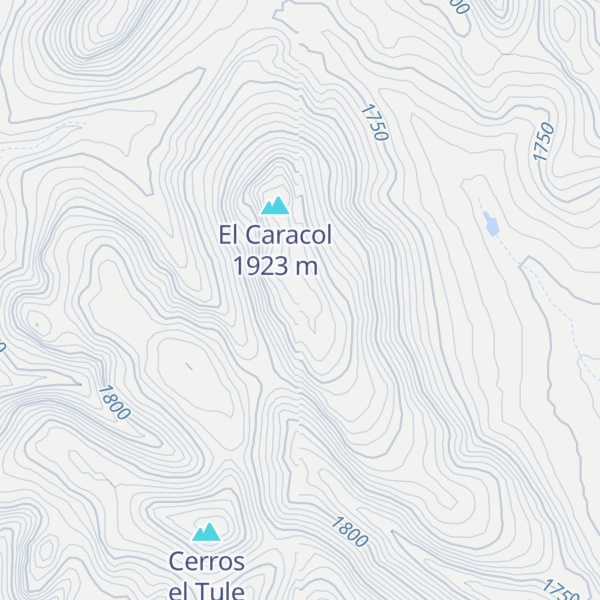 Map of Cerro San José
