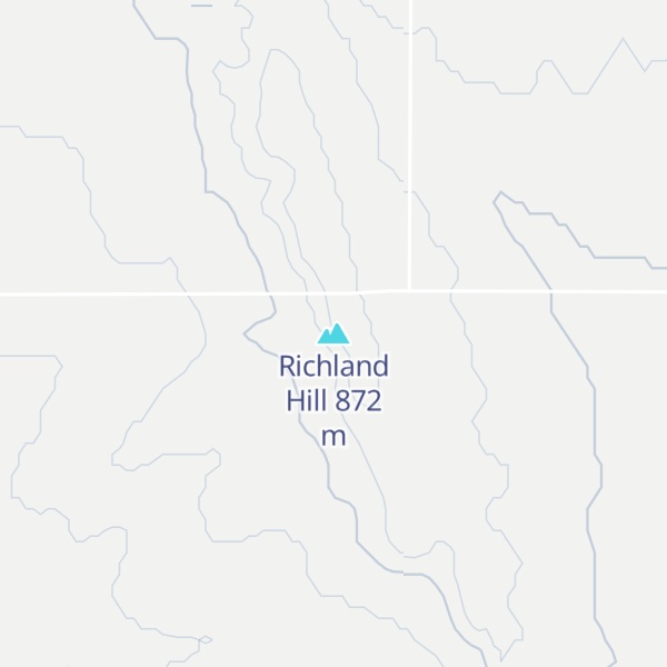 Map of Richland Hill