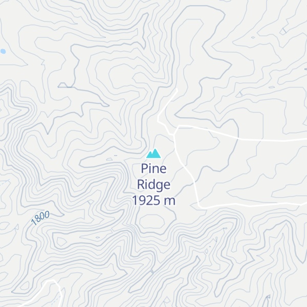 Map of Pine Ridge