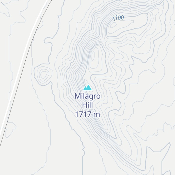 Map of Milagro Hill