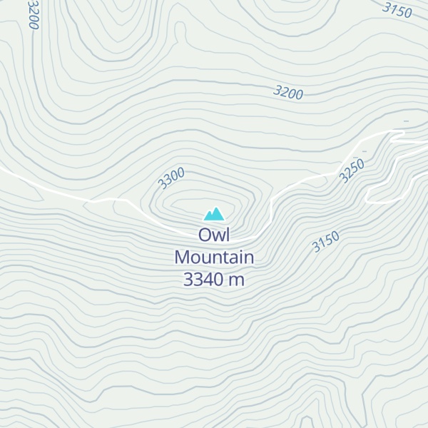 Map of Owl Mountain