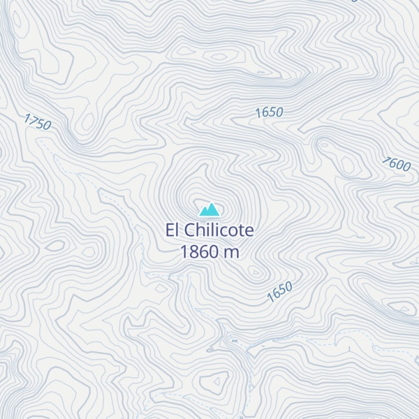 Map of El Chilicote
