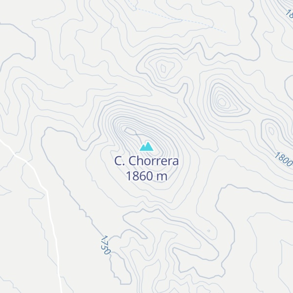 Map of C. Chorrera