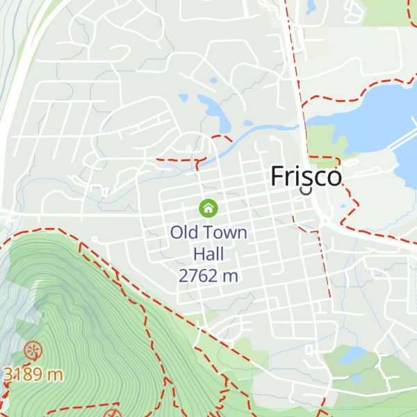 Map of Old Town Hall