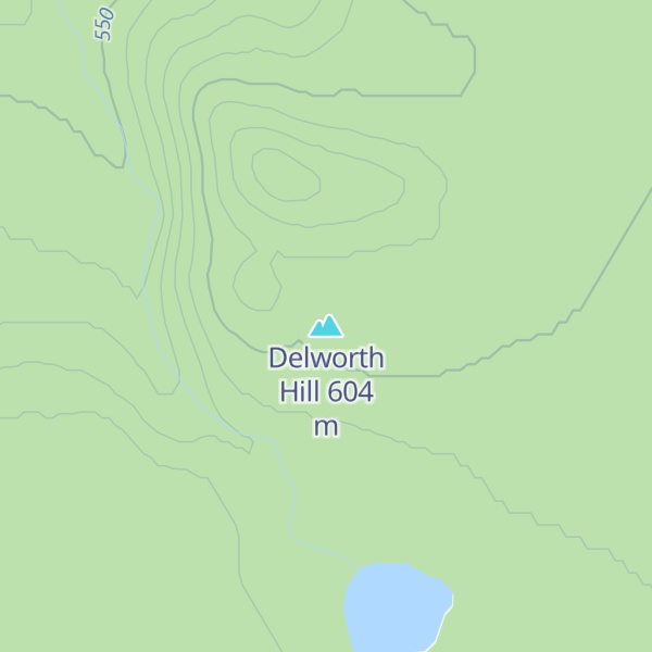 Map of Delworth Hill
