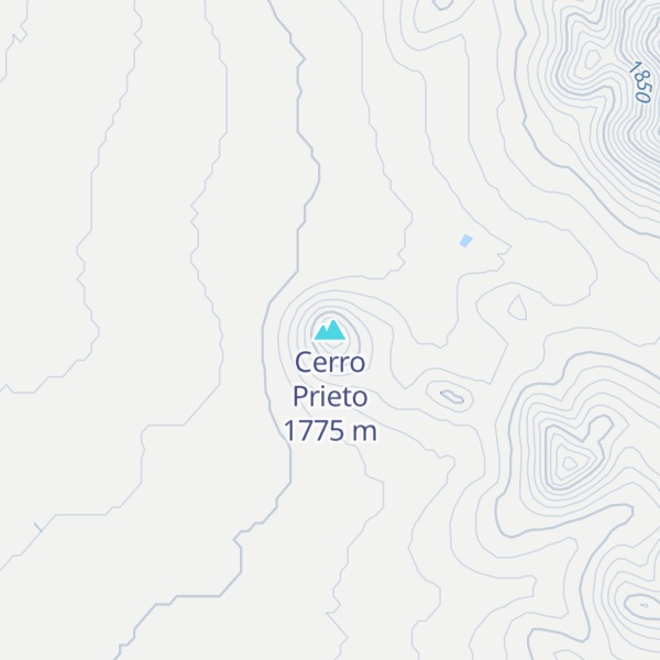 Map of Cerro Prieto