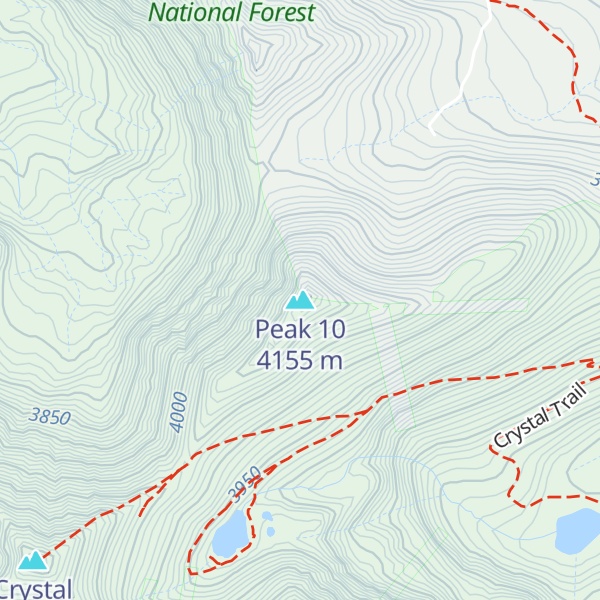 Map of Peak 10