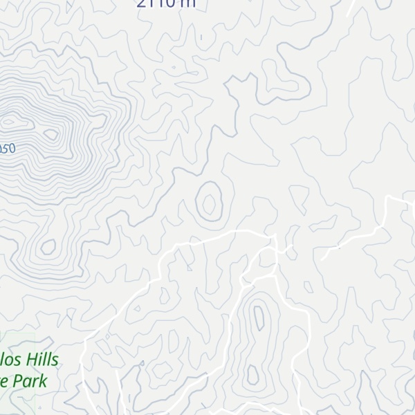 Map of Mount Chalchihuitl