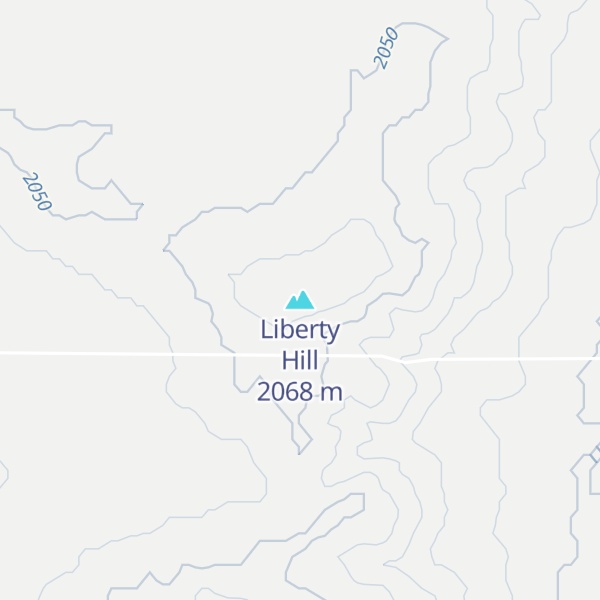 Map of Liberty Hill