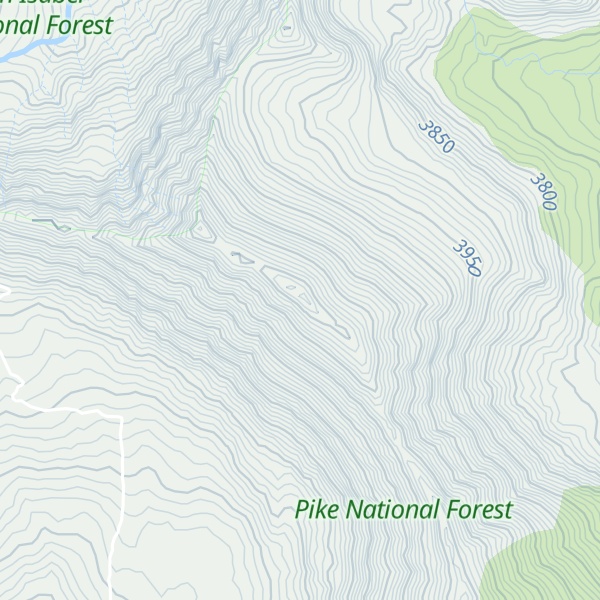 Map of Mount Buckskin