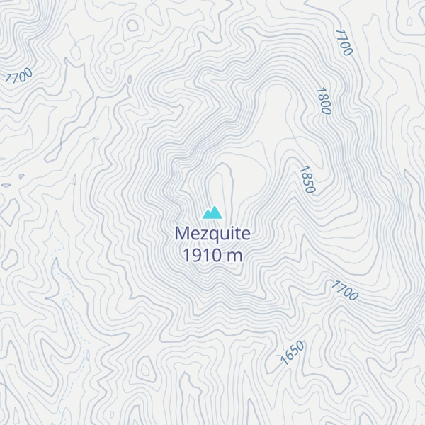 Map of Mezquite