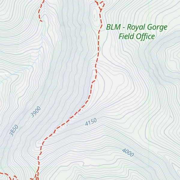 Map of Mount Sherman