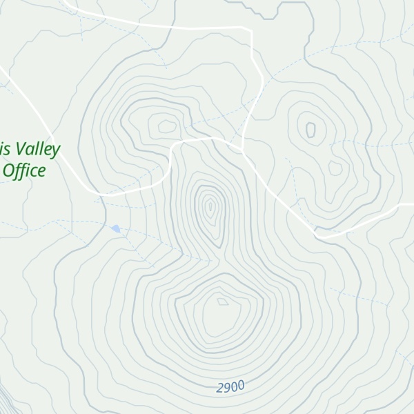 Map of Los Mogotes