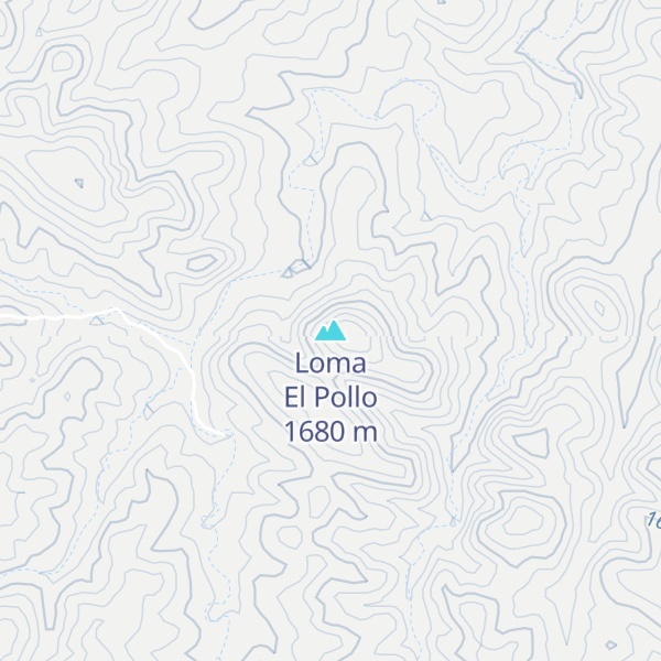 Map of Loma El Pollo