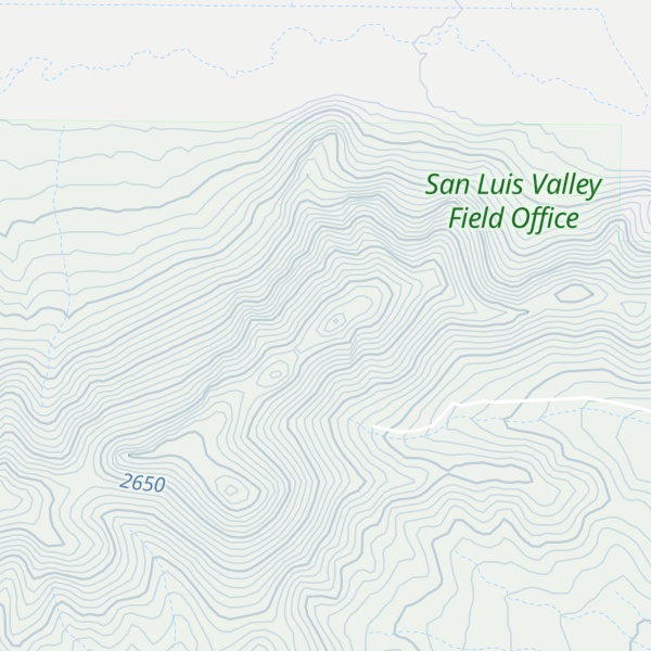 Map of Devils Knob