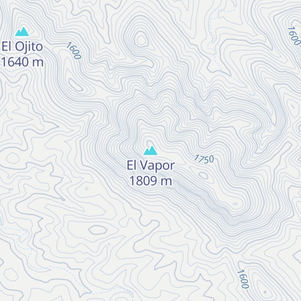 Map of El Vapor