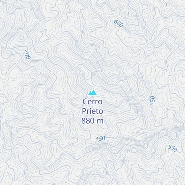 Map of Cerro Prieto