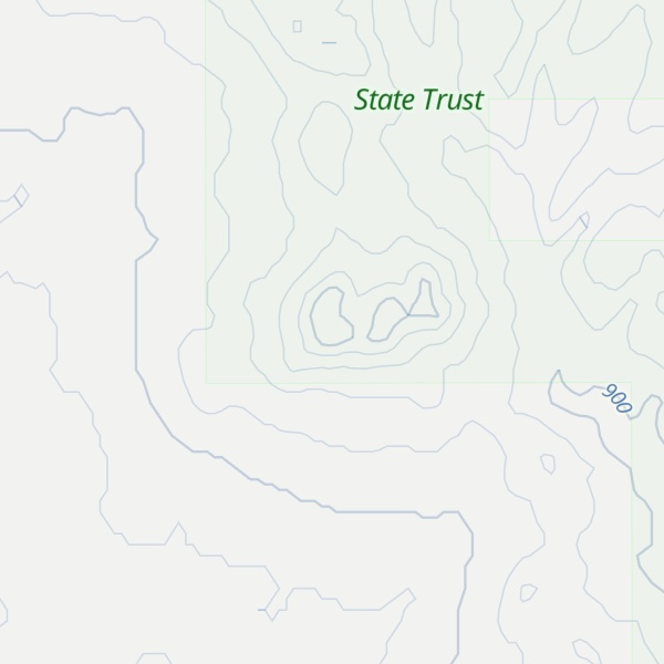 Map of Kaminski Hill