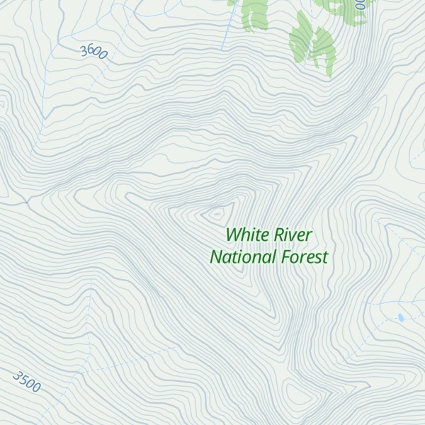 Map of Jacque Peak