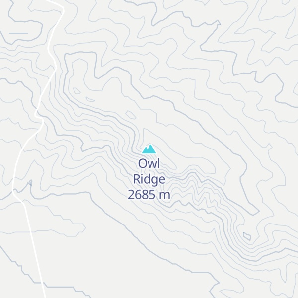 Map of Owl Ridge