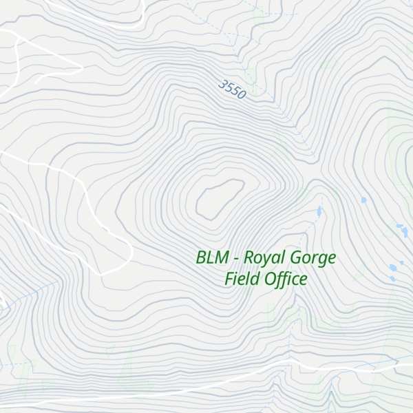 Map of Ball Mountain