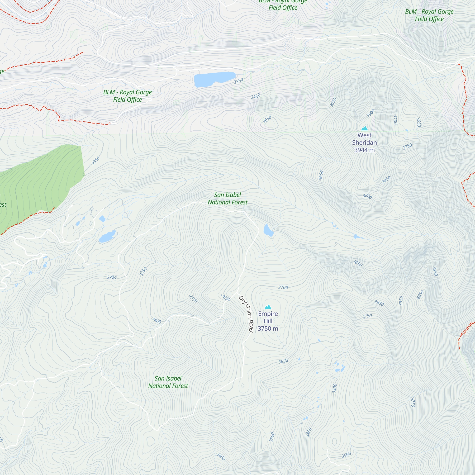 Leadville Backcountry Yurts map