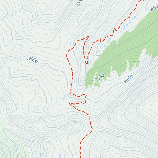 Map of Janet's cabin