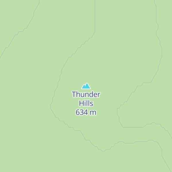 Map of Thunder Hills