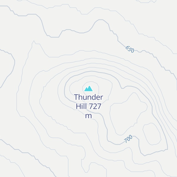 Map of Thunder Hill