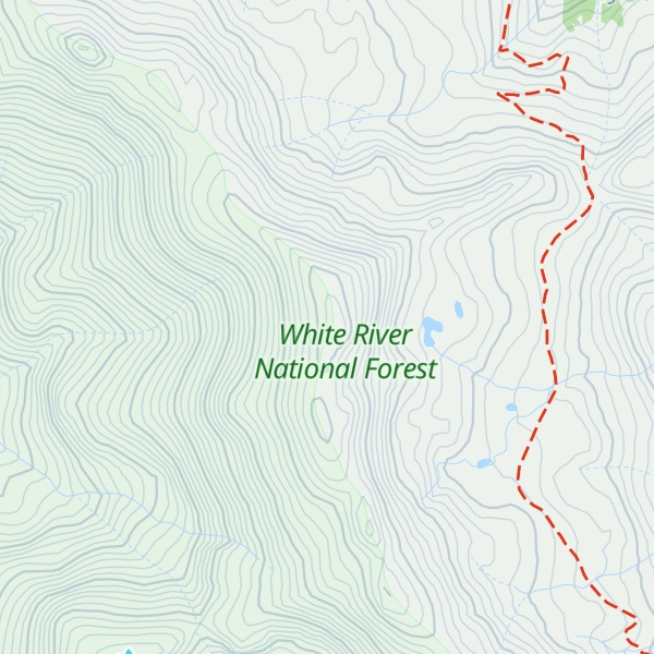 Map of Elk Mountain